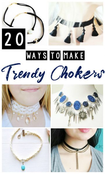 Unbelievably Easy DIY Chokers You Can Make At Any Age