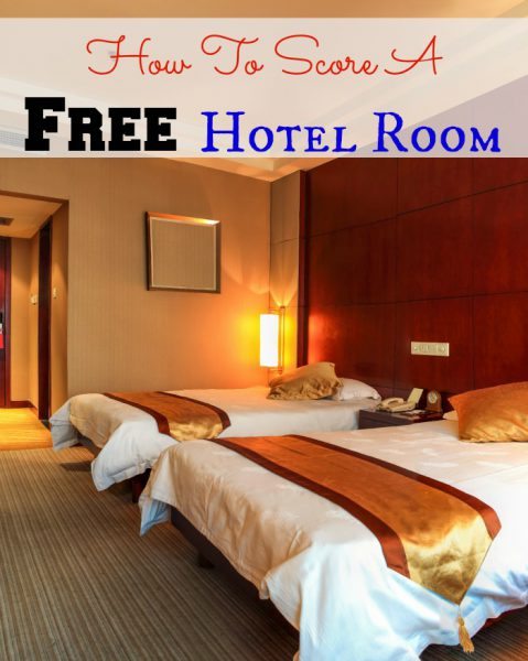 how to score a free hotel room